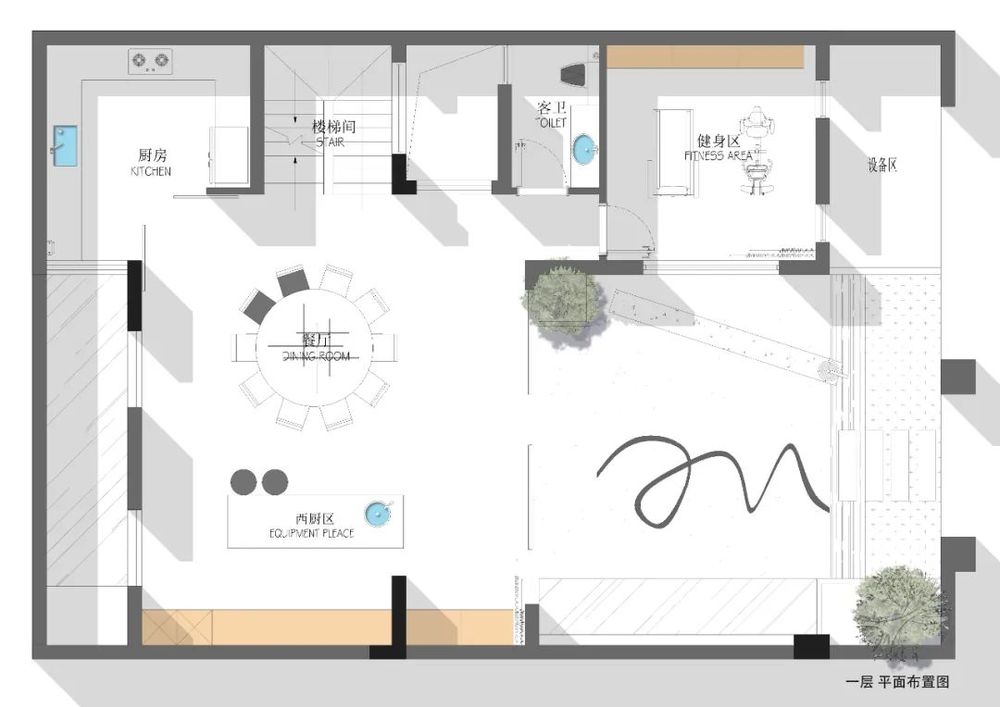 重庆渝北意式奢华别墅 | 暗黑风格诠释高级质感