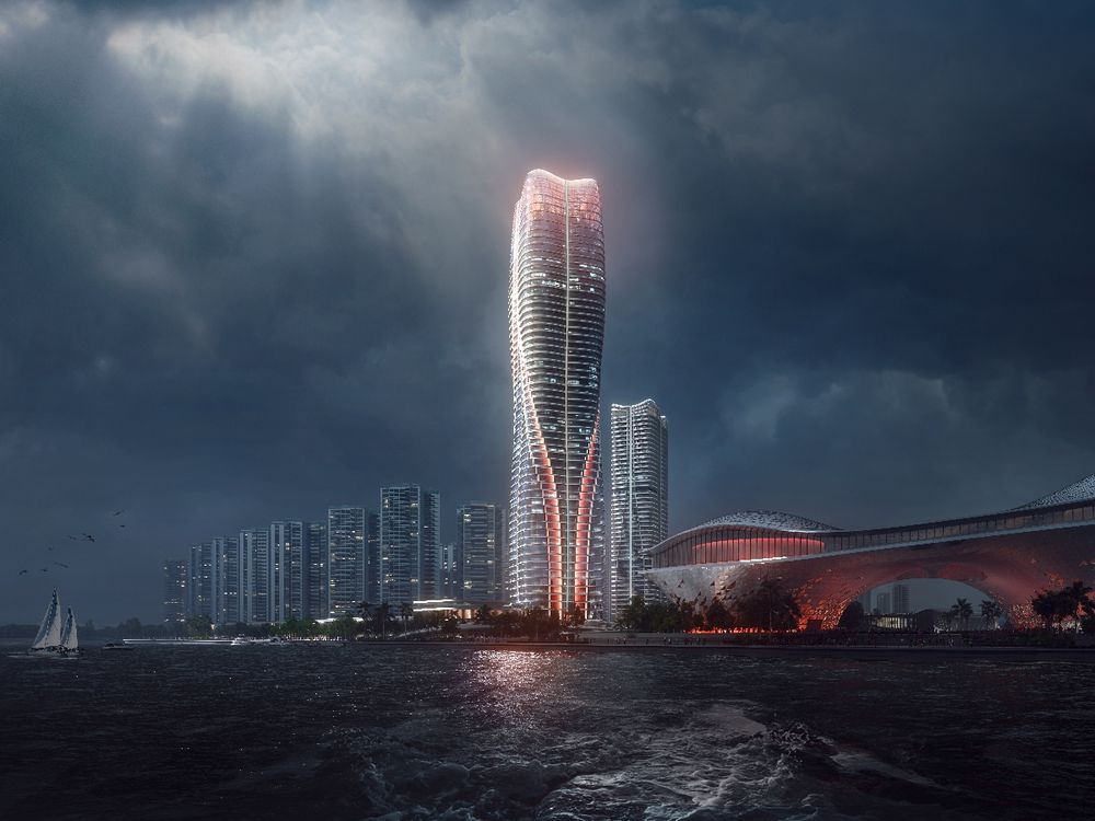 10 Design 打造华南海滨高层建筑，融入龙舞文化元素
