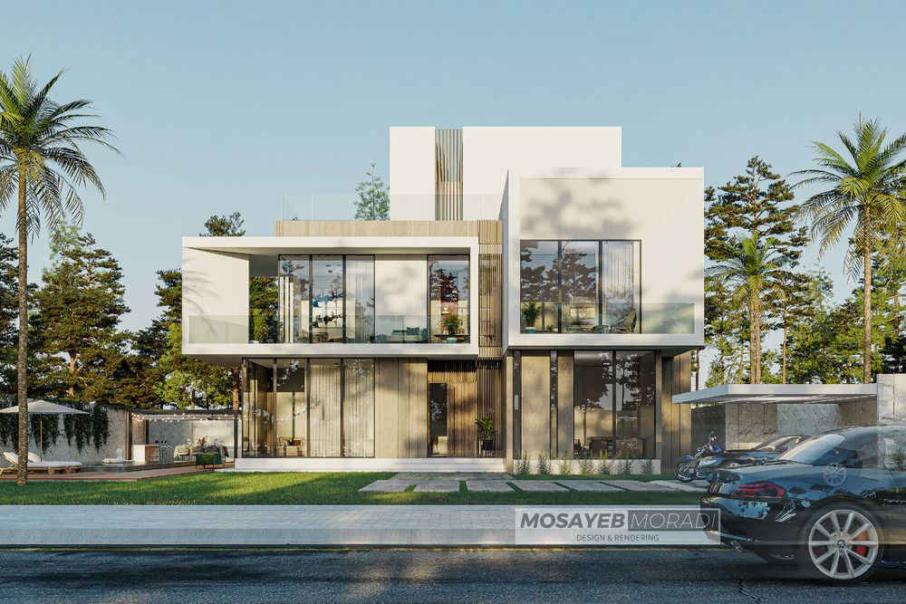 7688 private villa exterior design in dubai