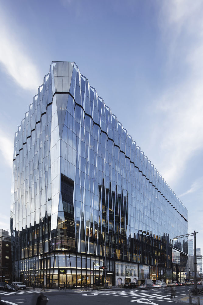 东京银座 Tokyu Ginza Plaza 融合传统与现代的购物商场设计