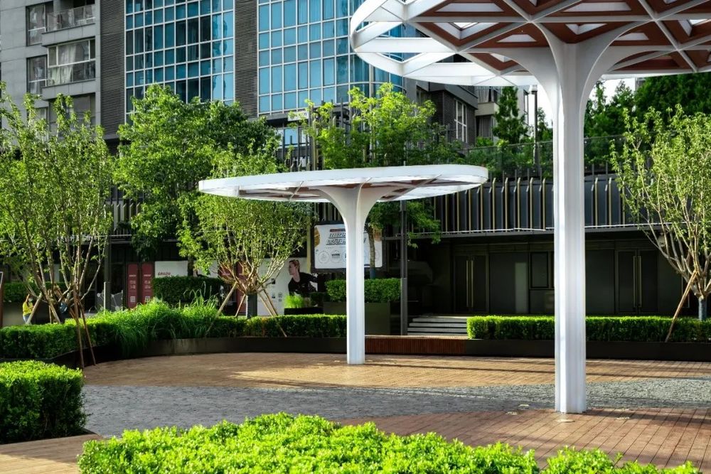 UMS里表都会丨北京朝阳区三元桥里巷InStreet 景观设计 丨中国北京