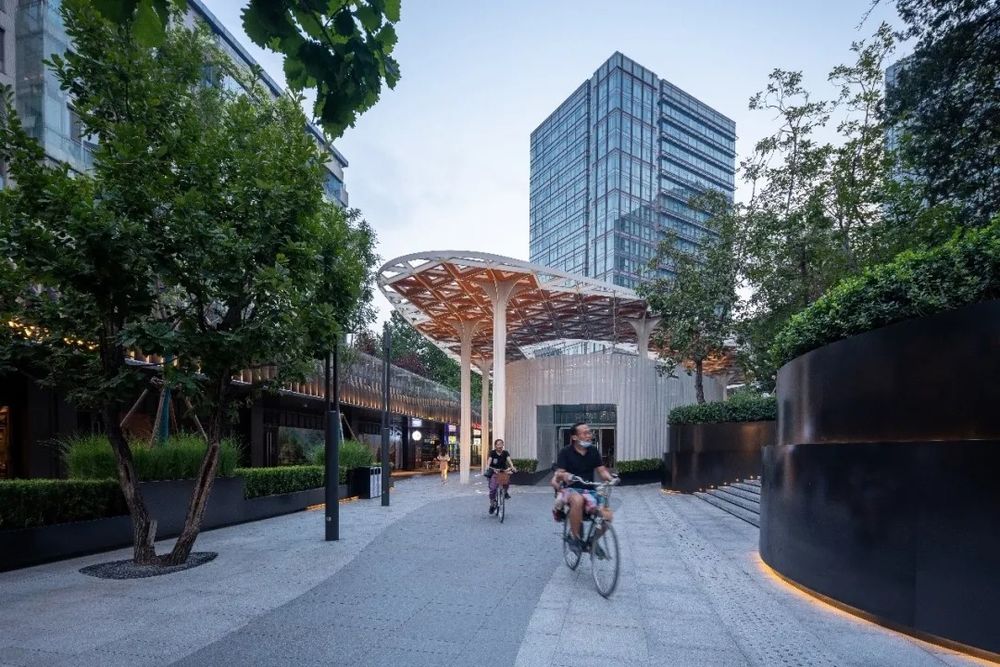 UMS里表都会丨北京朝阳区三元桥里巷InStreet 景观设计 丨中国北京