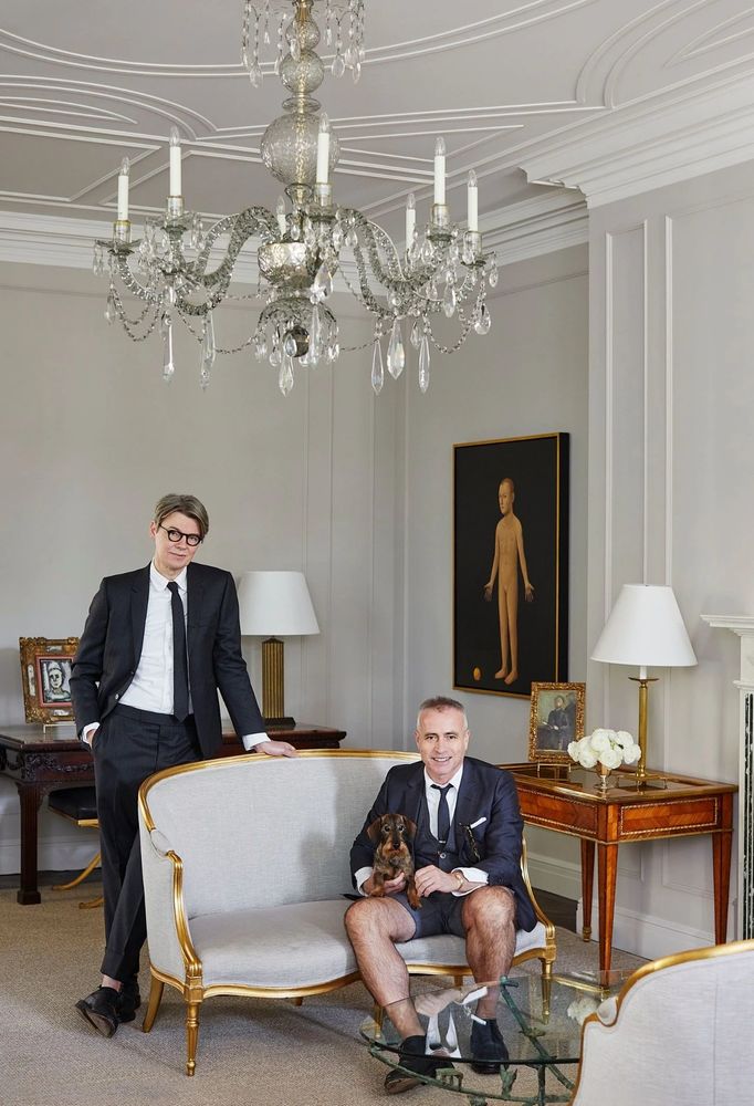 Thom Browne 与 Andrew Bolton 的曼哈顿上东区艺术豪宅