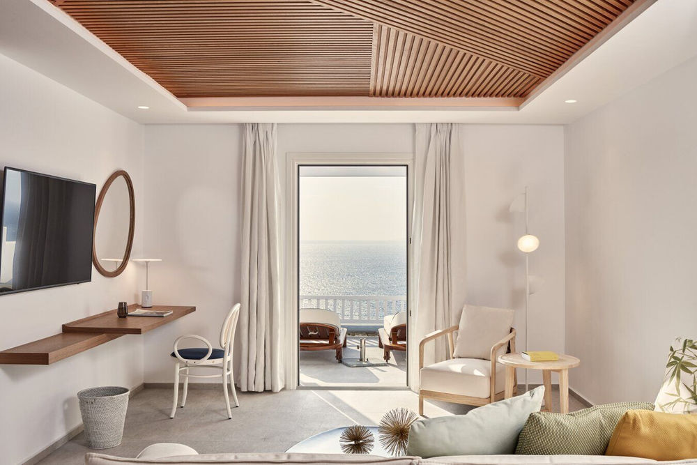 Myconian Korali Relais 酒店 | 简约优雅的希腊海岛度假胜地
