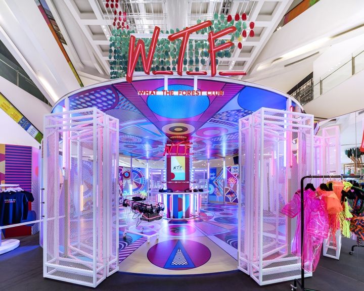 泰国曼谷“WTF 俱乐部” —— 创新零售空间设计