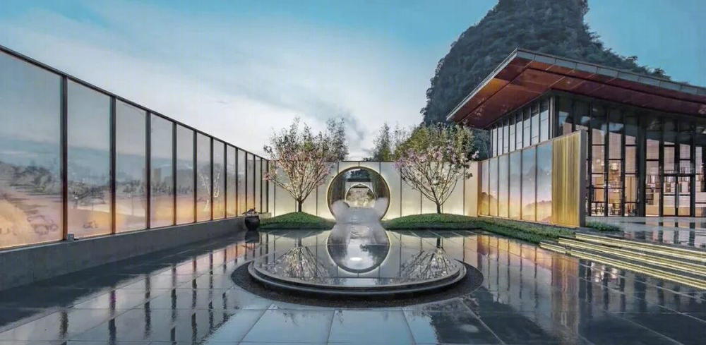 深圳万科滨海云中心办公展厅设计 | 跨界思维的韵律空间