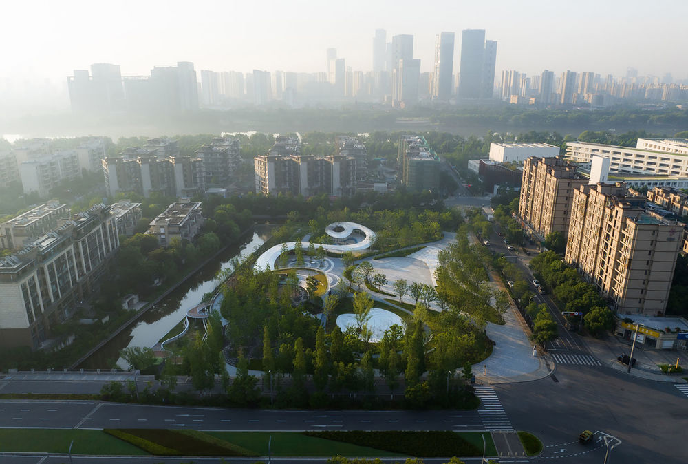 中新南京生态科技岛口袋公园