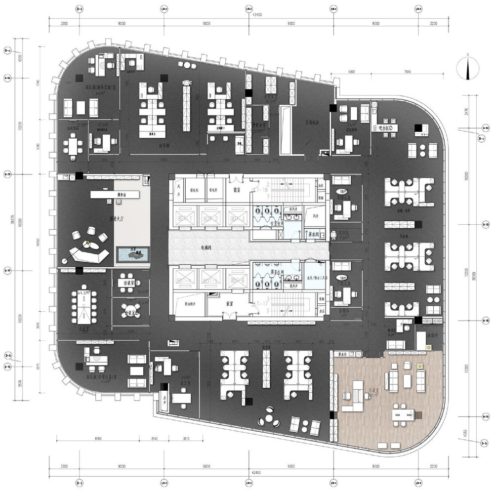 银川建发集团大阅城办公楼总部 / 尚辰设计