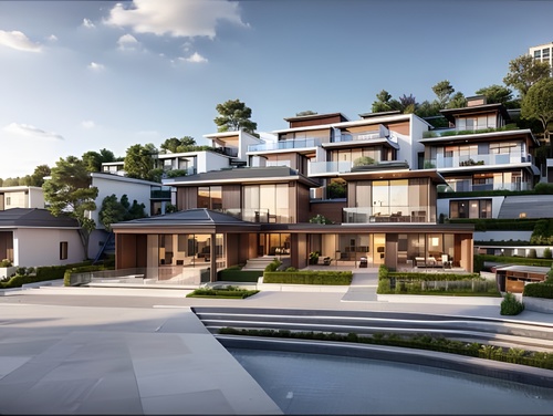 现代住宅 简约住宅