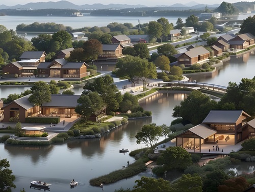 中式古建 建筑外观