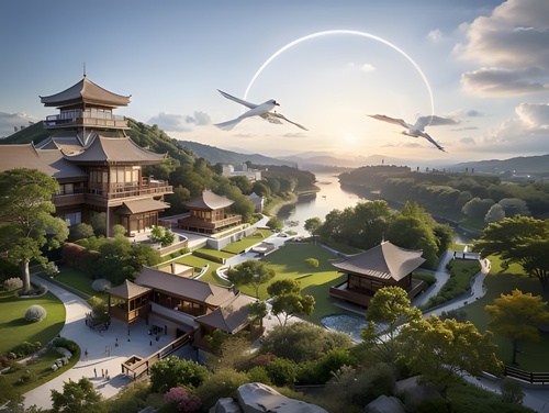 中式古建 建筑外观