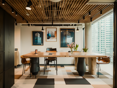 现代办公休息区