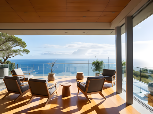 中式酒店休息区