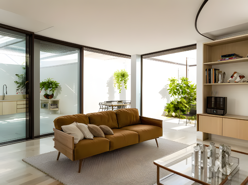 中古风别墅休息室