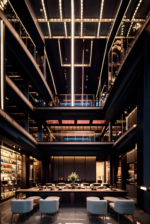 现代别墅宴会厅