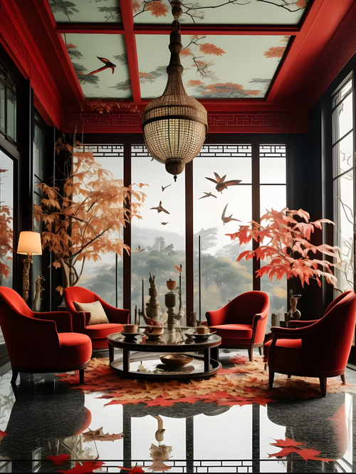 新中式森林酒店