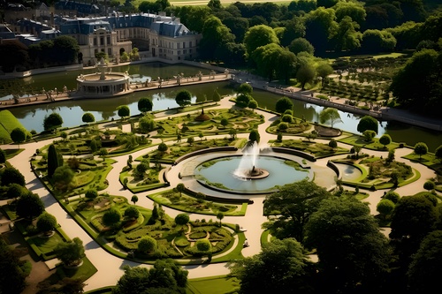 景观广场 景观场景