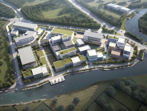 现代办公楼 商业大楼