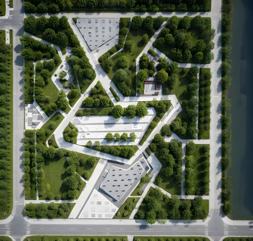 景观平面 公园平面