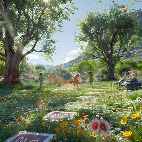 花园景观 景观公园