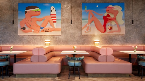 伦敦的一家澳大利亚全天餐厅是装饰艺术魅力的城市绿洲