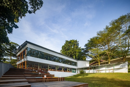 新加坡现代主义建筑群改造，AIR - 环形校园和烹饪俱乐部 / OMA