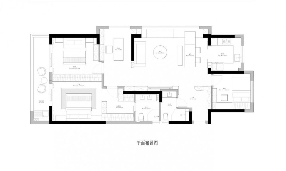 本末设计 | 写意东方130㎡的现代东方设计