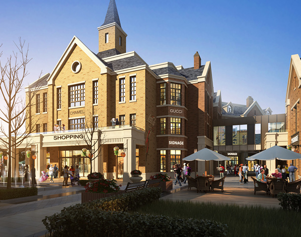 鱼米水乡的欧式养老社区