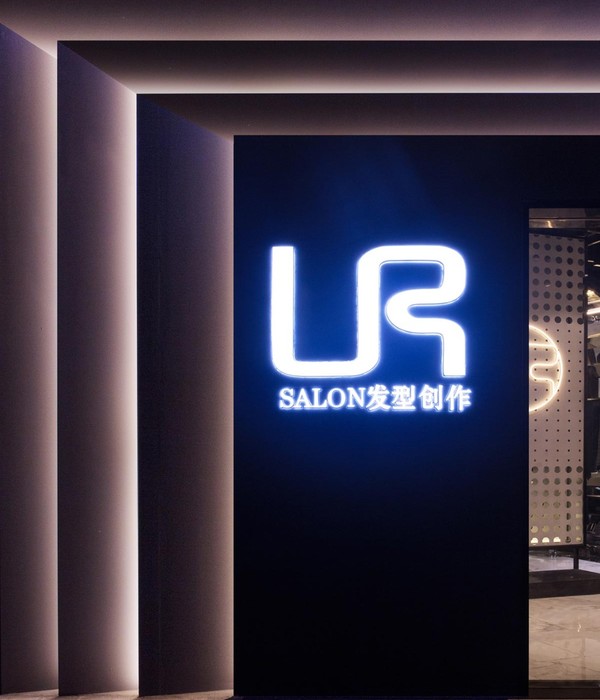 UR SALON 美发沙龙空间 | 高端不锈钢金属与艺术感碰撞