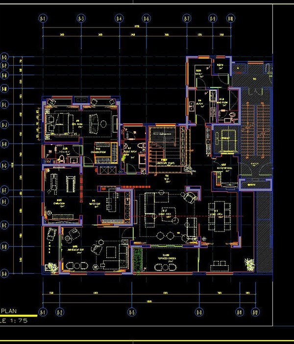 韦高成设计顶级豪宅，580M2 奢华空间概念方案++ 施工图