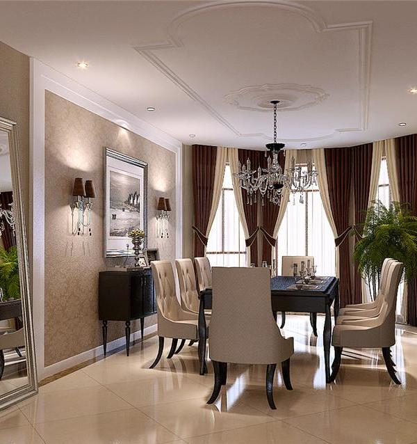 上海奥邦装饰赵新艳——南郊别墅现代简约欧式设计