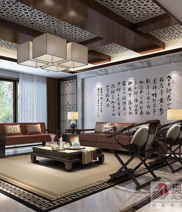 嘉定别墅新中式之美——韦捷铭风水设计应用