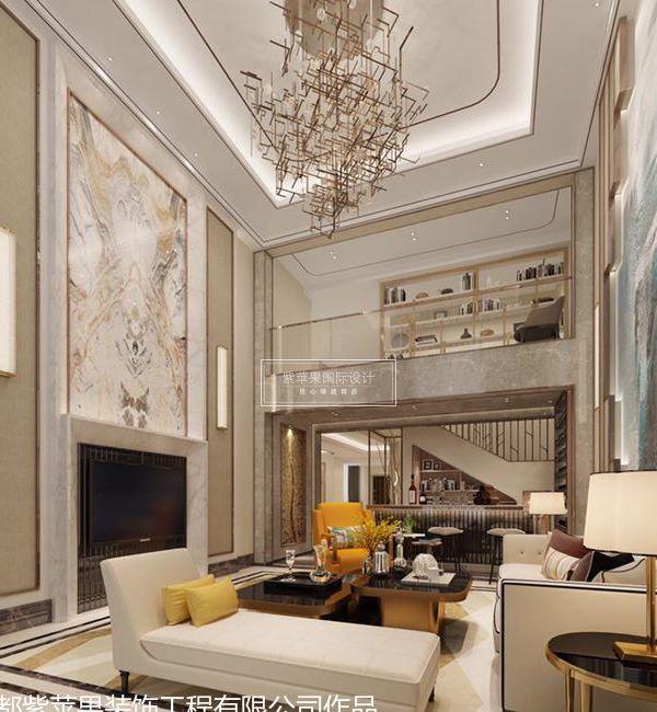 南湖国际 284 平现代简约风