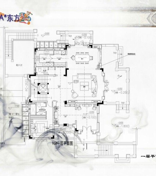 戴昆 福建三盛百督府样板设计