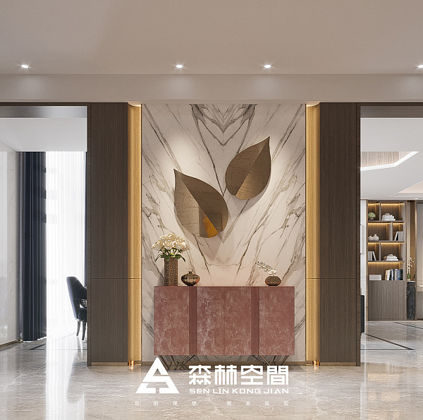 湖南万博珑大厦 LOFT“森林空间”设计