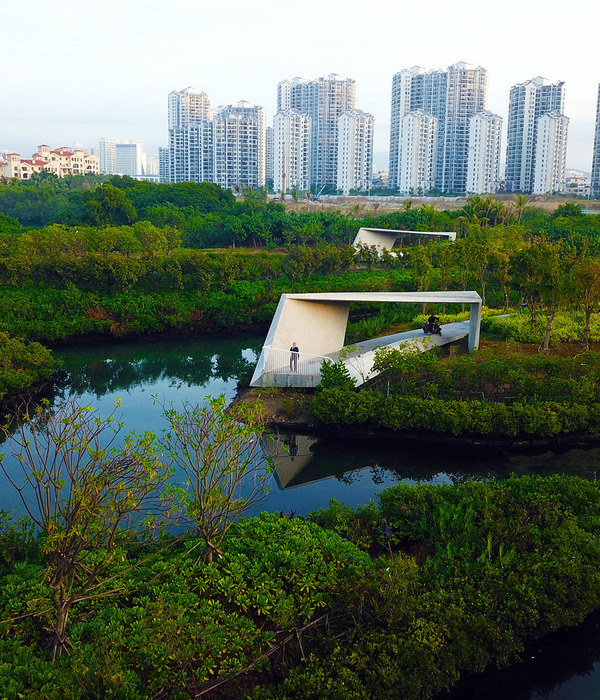 三亚红树林生态公园 | 混凝土与自然的和谐交响