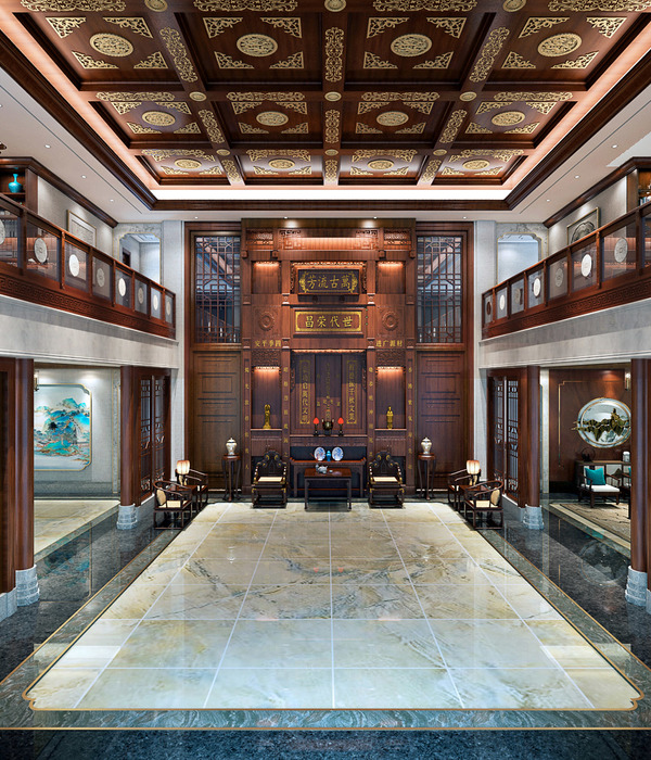 美梵视觉打造中式别墅设计典范