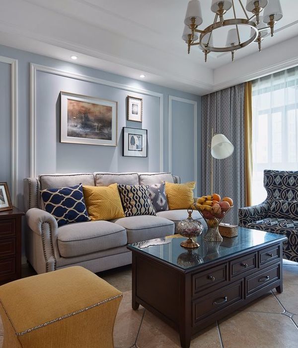 杭州美式浓情家居，复古砖与繁复热烈的墙纸打造温馨空间