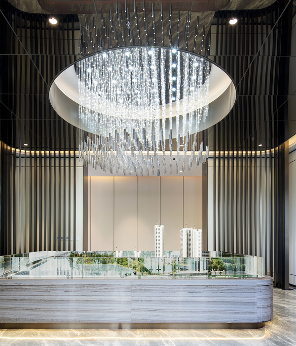 朗昇空间设计丨售楼处丨寻迹| 朗昇设计新作：麓璟台销售中心