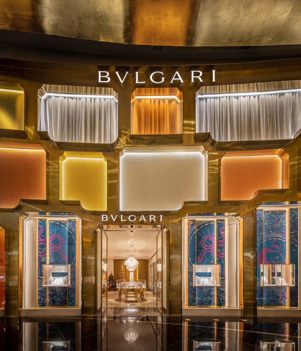 MVRDV 打造曼谷 Bulgari 旗舰店，金色装饰尽显奢华