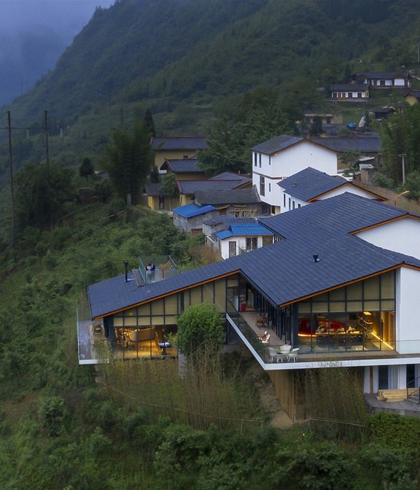 四川黑竹沟禅驿精品酒店，自然环境与建筑的和谐融合