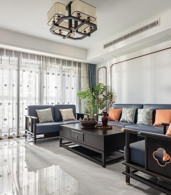 大墅尚品新中式设计，优化空间布局，呈现优雅生活画卷