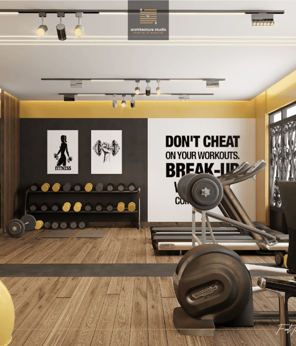 Anastasiya Gushchina丨健身房丨Creating A Gym Design