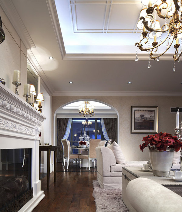 昊泽空间设计打造富通天邑湾 2 期样板房 A 户型