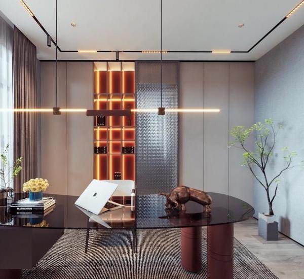 自然质感客餐厅设计