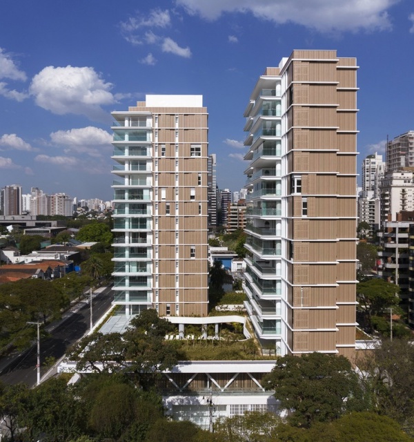 圣保罗 Oscar Ibirapuera 住宅项目，现代主义建筑新诠释