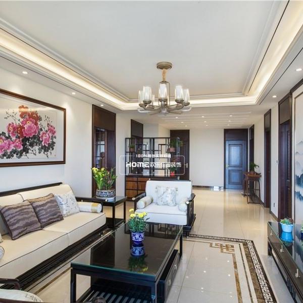 创新中式空间，厨房、餐厅、卫生间一体化设计