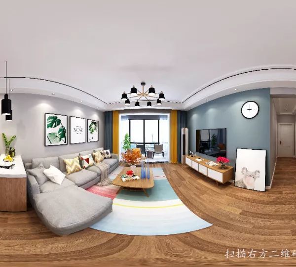 98㎡北欧风家居 | 粮食直库的温馨舒适空间