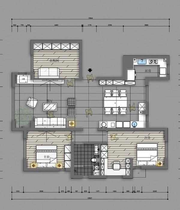 金地新城—爱屋及乌 空间设计解读