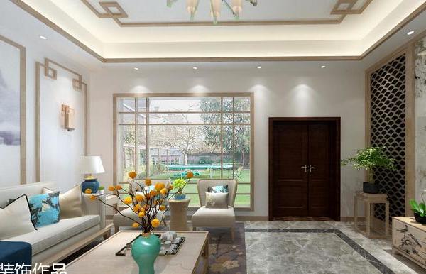 鲁能领秀城 335㎡新中式别墅 删繁存精的中式简约美